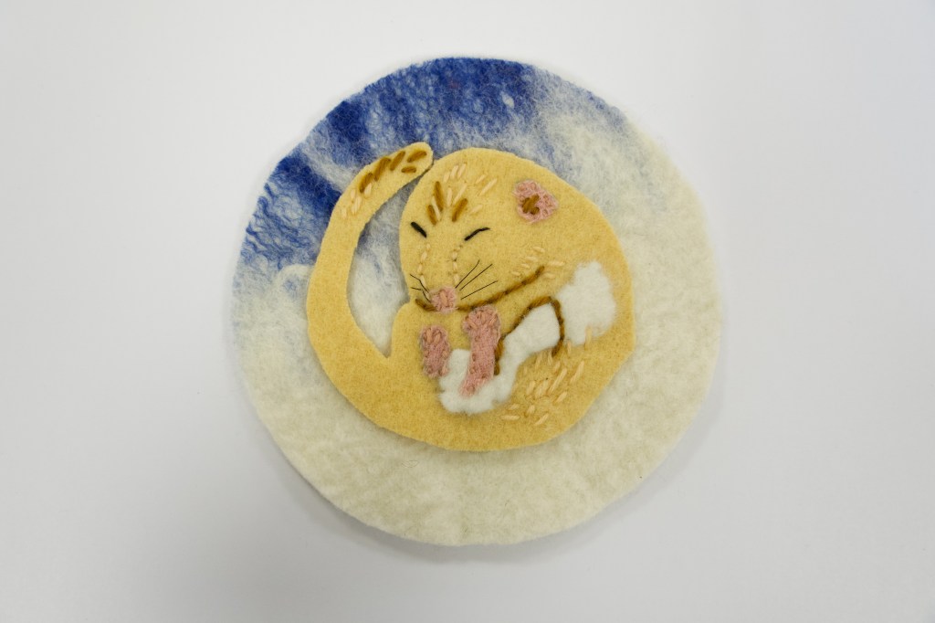 Template: Applique and Stitch – Make a&nbsp;Dormouse